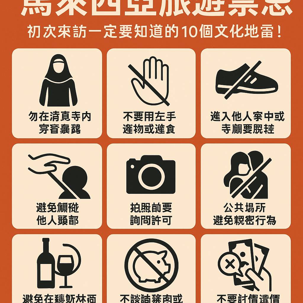馬來西亞旅遊禁忌】初次來訪一定要知道的10個文化地雷！ - 馬來拾光