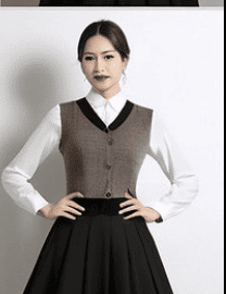 學院風簡約針織背心